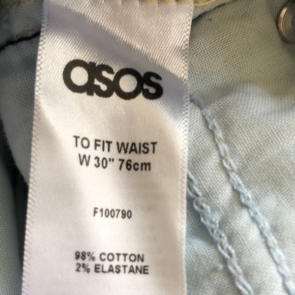 ASOS Five pocket Denim Shorts Sz30 - Picture 14 of 14